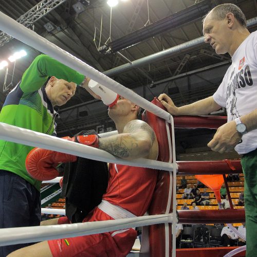 A.Šociko bokso turnyro pusfinaliai  © Evaldo Šemioto nuotr.
