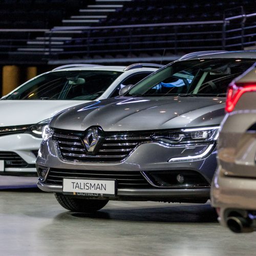 Pristatyti nauji „Renault“ automobiliai  © Vilmanto Raupelio nuotr.