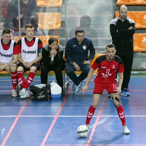 Salės futbolas: „Vytis“ – VDA 4:0  © Evaldo Šemioto nuotr.