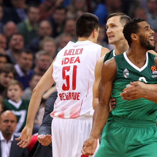 Eurolyga: „Žalgiris“ – „Crvena zvezda“ 78:76  © Evaldo Šemioto nuotr.