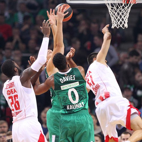 Eurolyga: „Žalgiris“ – „Crvena zvezda“ 78:76  © Evaldo Šemioto nuotr.