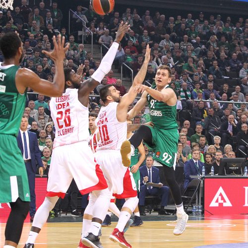 Eurolyga: „Žalgiris“ – „Crvena zvezda“ 78:76  © Evaldo Šemioto nuotr.