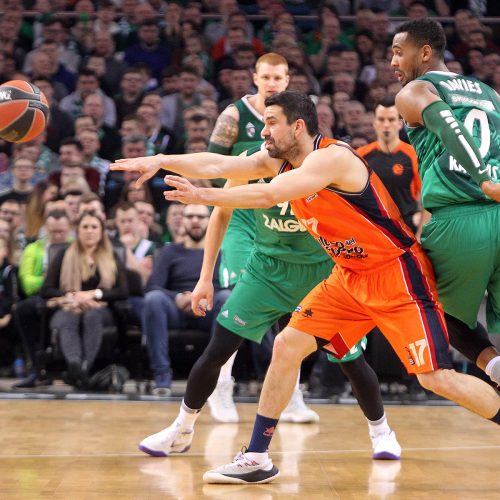 Eurolyga: „Žalgiris“ – „Valencia Basket“ 86:82  © Evaldo Šemioto nuotr.