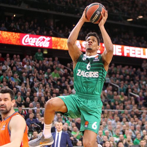 Eurolyga: „Žalgiris“ – „Valencia Basket“ 86:82  © Evaldo Šemioto nuotr.