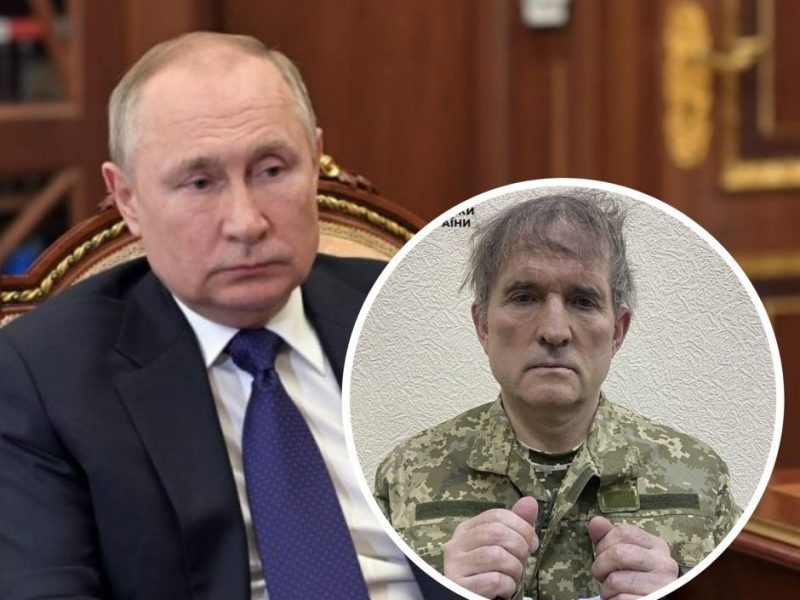 Kremlius nesvarsto galimybės iškeisti V. Medvedčuką į Mariupolio gynėjus