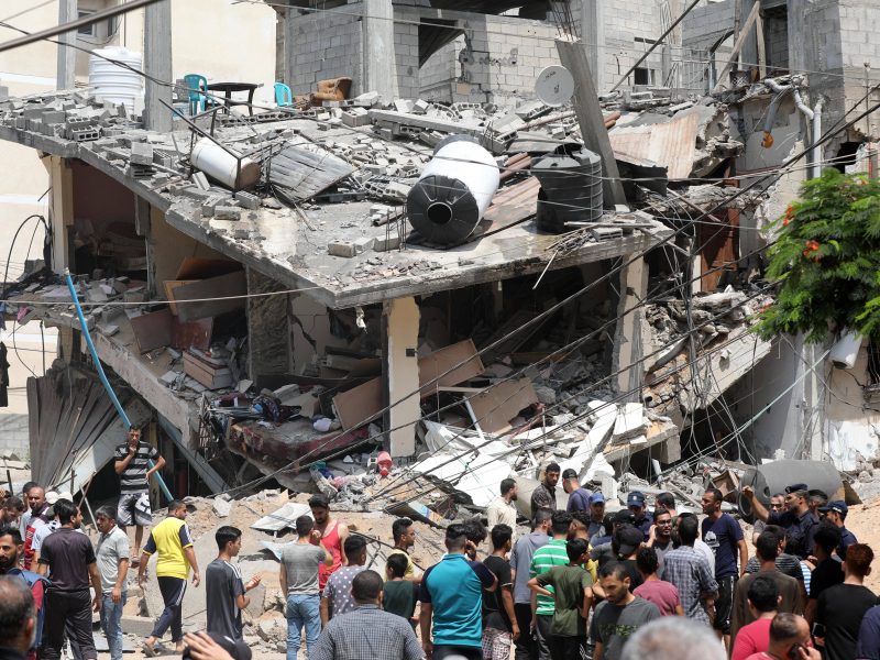 ES ragina deeskaluoti padėtį po naujausio smurto pliūpsnio Gazos Ruože