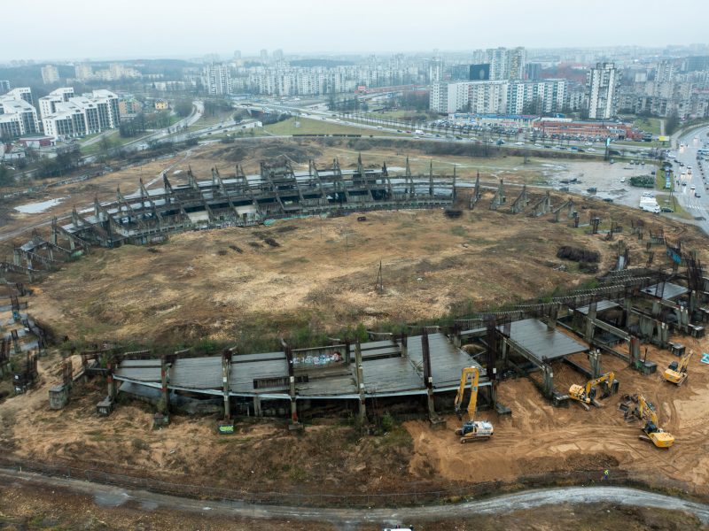 Suteiktas leidimas nacionalinio stadiono statyboms Vilniuje