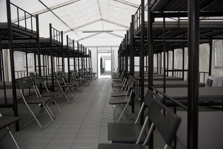 Kazlų Rūdos poligone – išskirtinė mobili kariuomenės stovykla