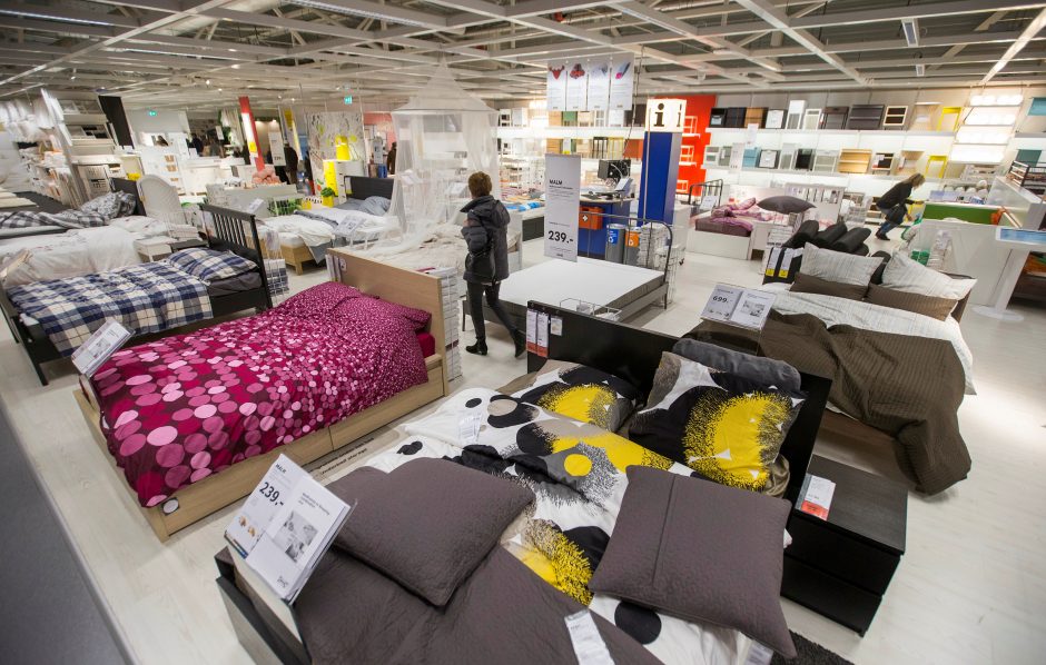 Nauja pramoga – nakvynė „IKEA“ parduotuvėje
