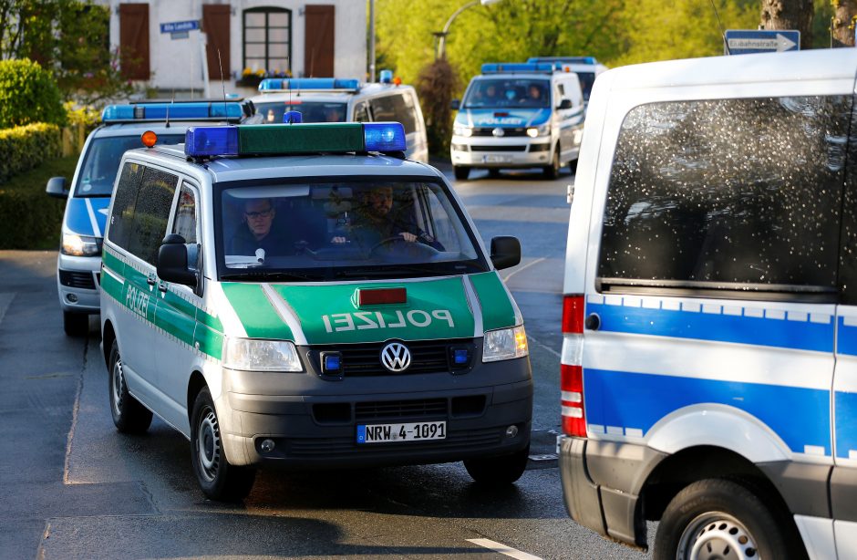 Suimtas su sprogdinimu Dortmunde siejamas Vokietijos ir Rusijos pilietis