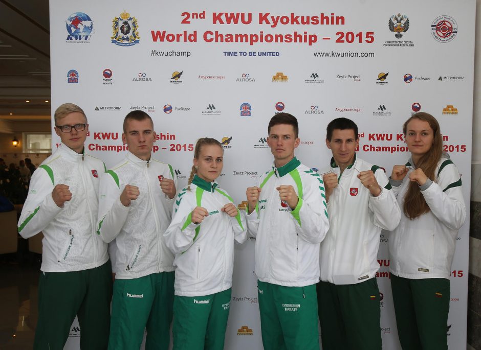 Lietuviai dalyvaus KWU kiokušin karatė pasaulio čempionate