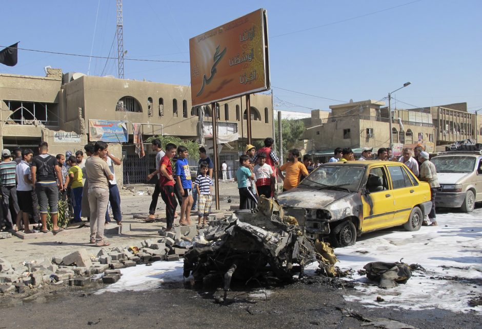 Per sprogimus Bagdade žuvo mažiausiai 11 žmonių