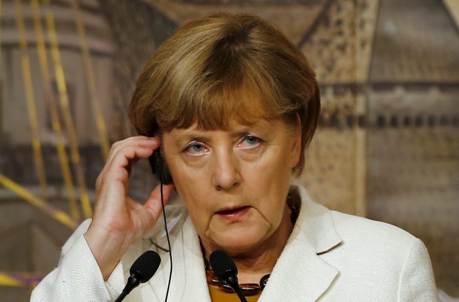 A. Merkel: venkite tų, kurie nešioja neapykantą