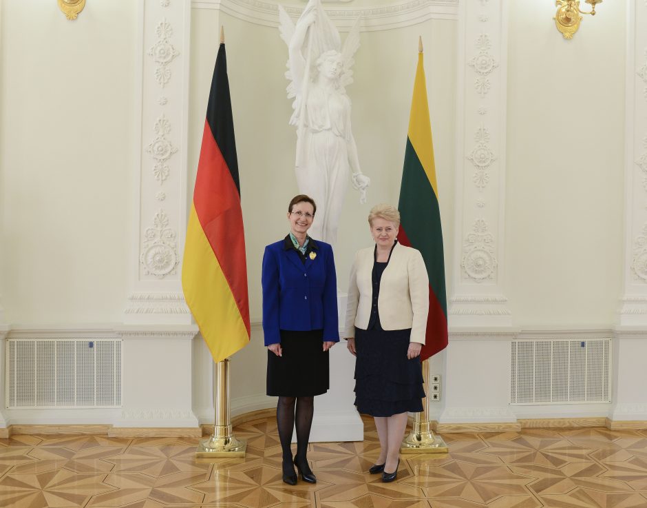 Darbą Lietuvoje pradeda nauja Vokietijos ambasadorė
