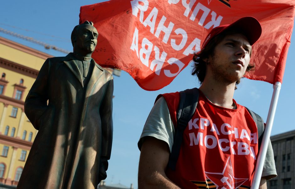 Maskva leido surengti referendumą dėl F. Dzeržinskio statulos atstatymo