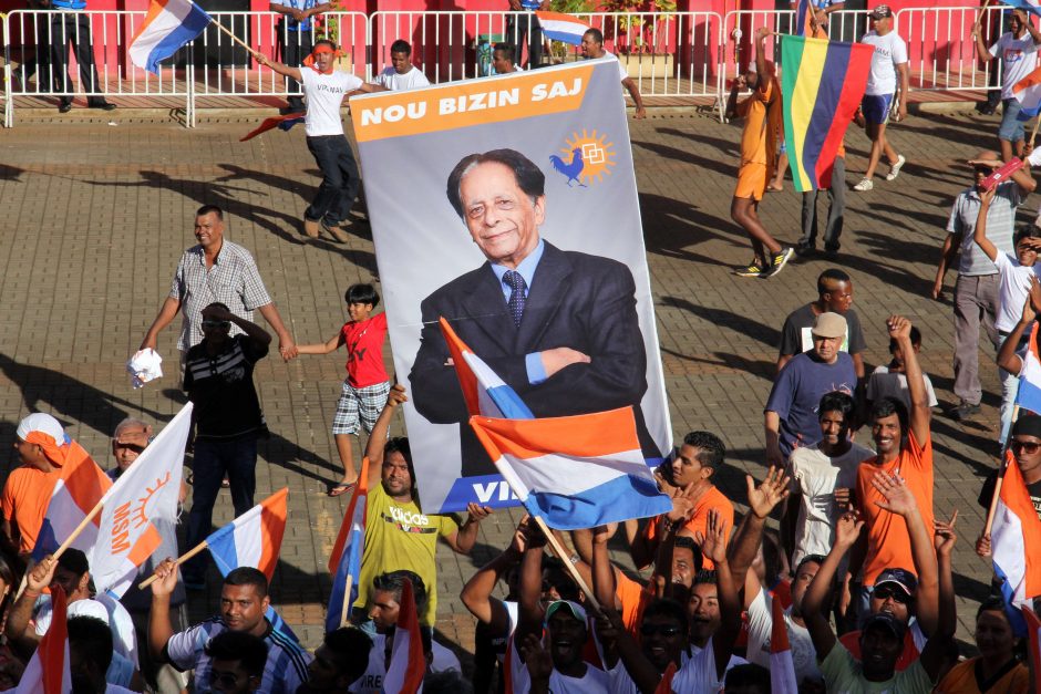 Mauricijaus parlamento rinkimuose – triuškinama opozicijos pergalė