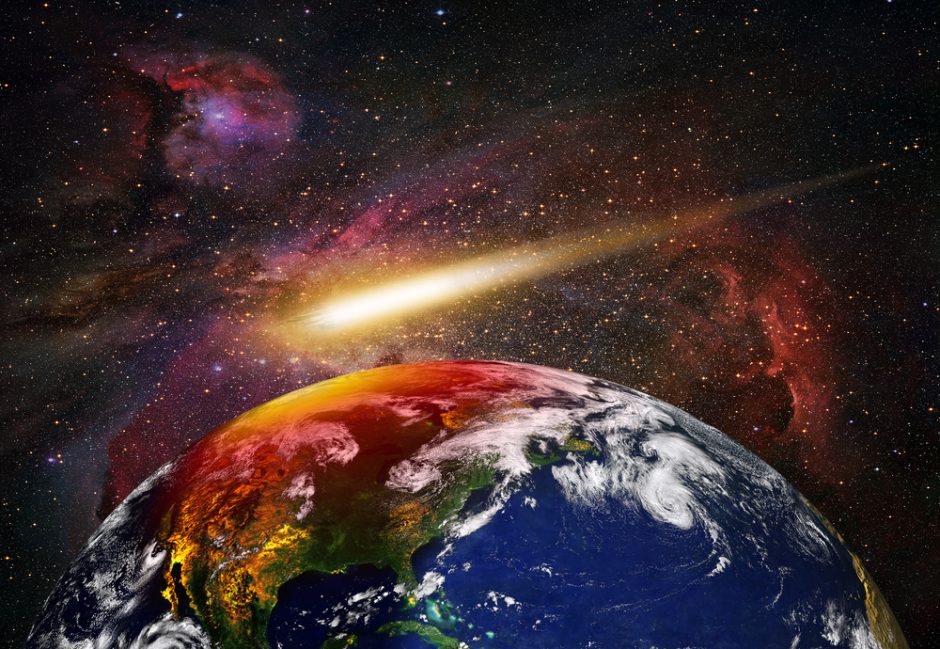 Dinozaurus nušlavęs asteroidas į Žemę rėžėsi „pražūtingiausiu įmanomu“ kampu