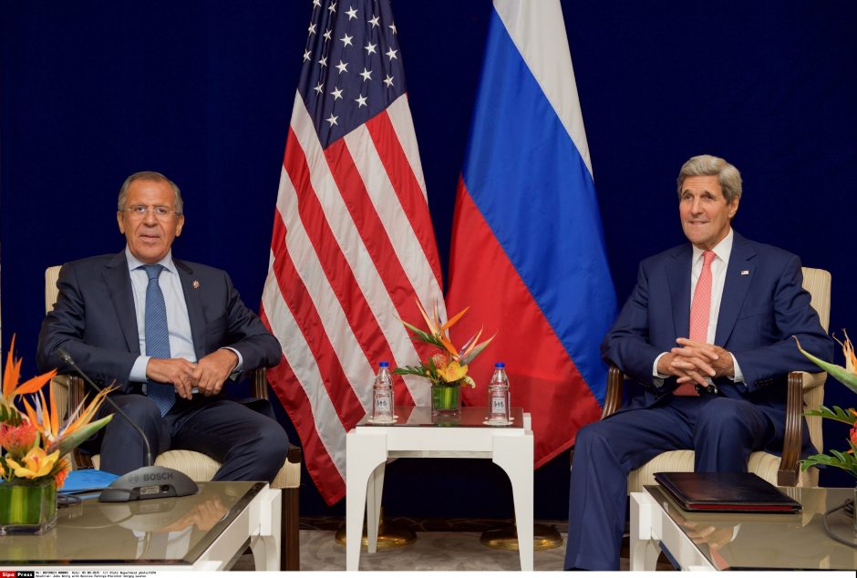 JAV ir Rusija susitarė dėl JT rezoliucijos, tirsiančios cheminę ataką Sirijoje