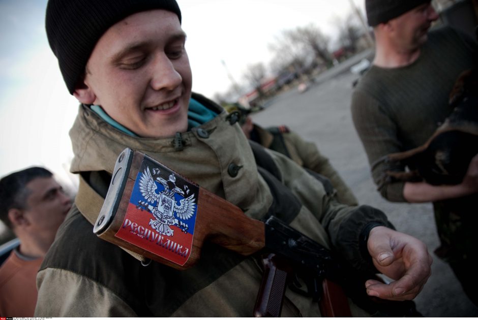 Ukrainoje sulaikytas Donecko separatistų referendumo organizatorius