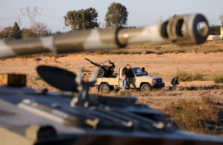 Libija trumpam sulaikė keturis JAV kariškius