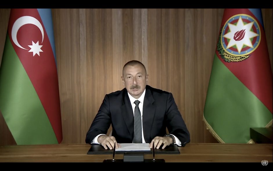 Azerbaidžano prezidentas žada sugrąžinti Kalnų Karabachą