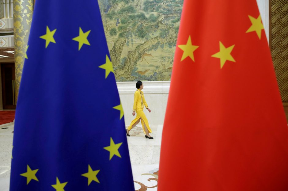 Europos vadovų taryba aptars bendrijos santykius su Kinija