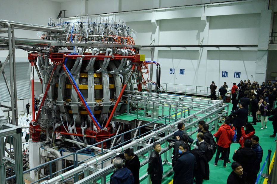 Kinija pirmąkart įjungė naują branduolių sintezės reaktorių