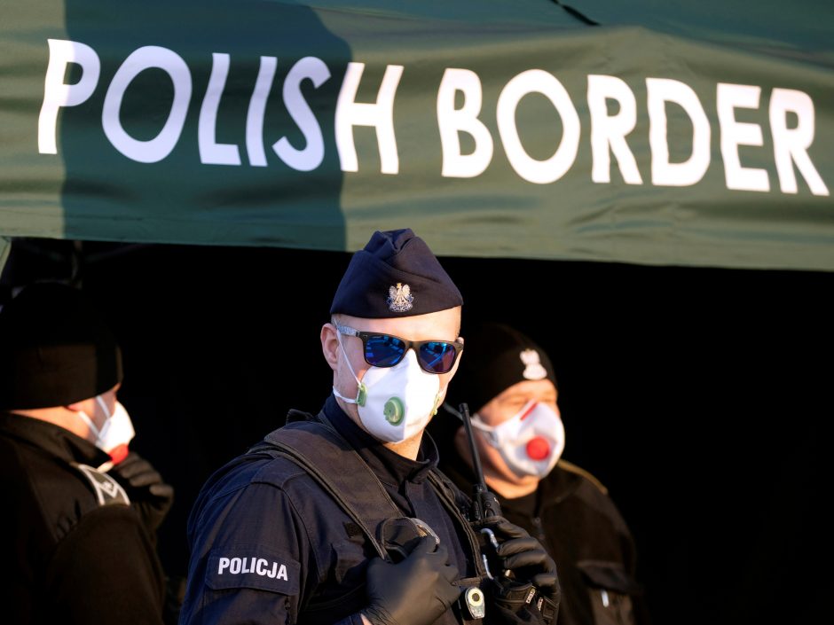 Lenkijoje sulaikytas priklausymu teroristinei organizacijai įtariamas vokietis