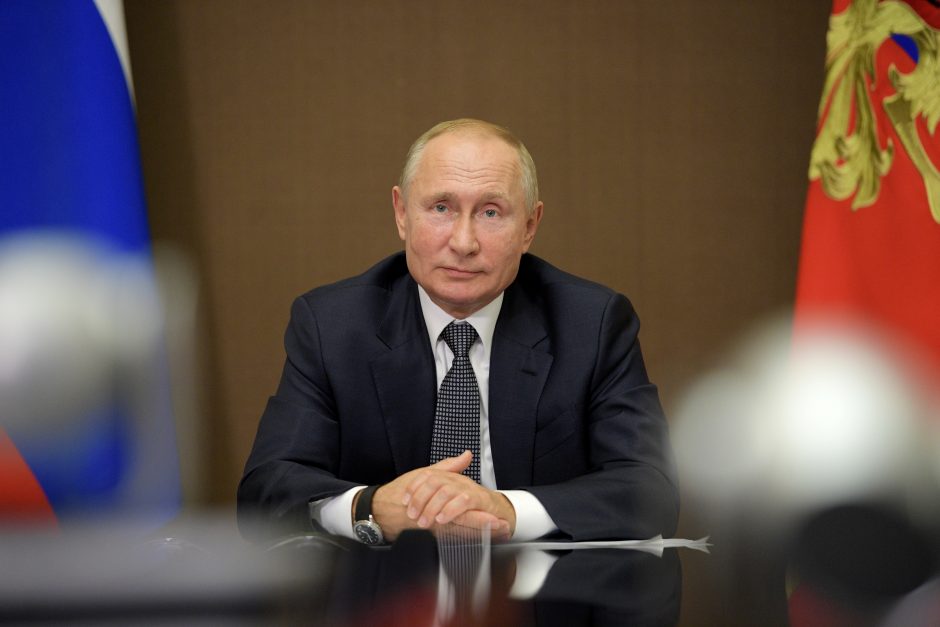 V. Putinas užjautė Baltarusiją dėl jos patiriamo „spaudimo iš užsienio“