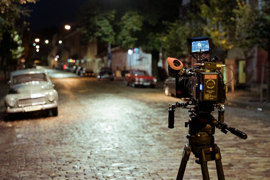 Vilniuje net ir karantino metu verda filmavimo darbai