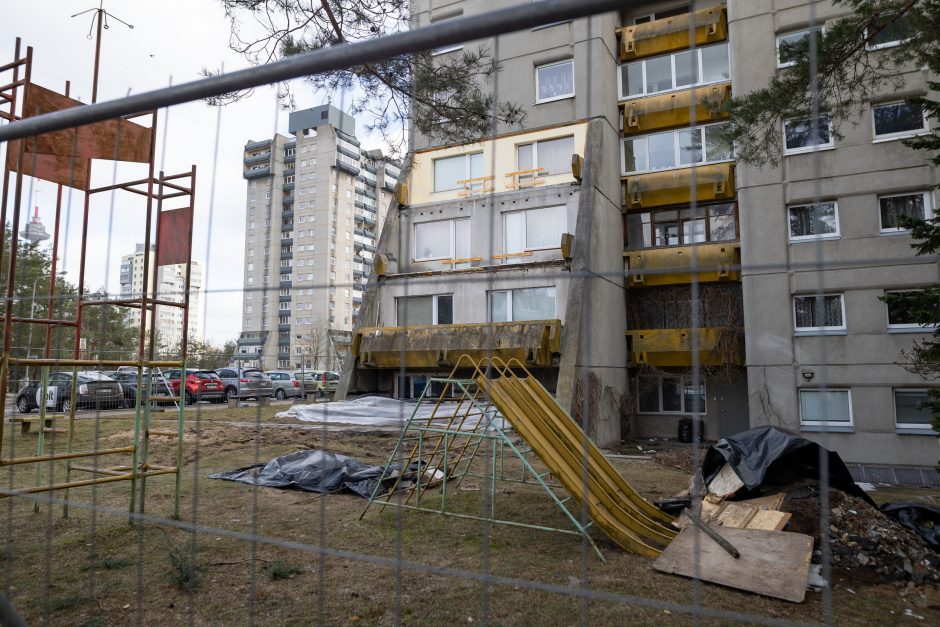 Vilniaus vicemeras: namo atnaujinimu rūpintis būtina, kol konstrukcijos nėra avarinės būklės