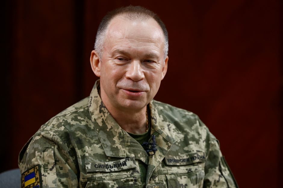 Pentagonas veiksmingai bendradarbiaus su naujuoju vyriausiuoju Ukrainos ginkluotųjų pajėgų vadu