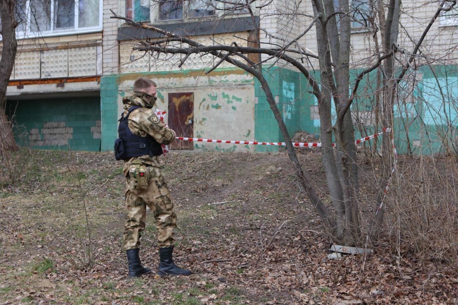 Rusija pranešė apie rinkimų išvakarėse suintensyvintas Ukrainos atakas