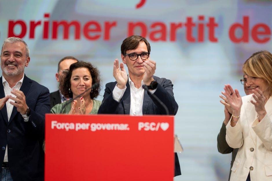 Ispanijos socialistai Katalonijoje pagerino pozicijas, separatistai prarado daugumą (atnaujintas)