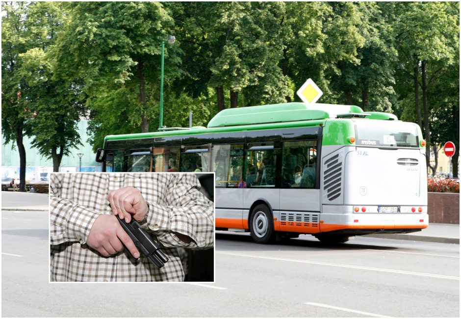 Tarp Klaipėdos valdininkų – diskusijos: autobusuose leis vežtis ginklus?