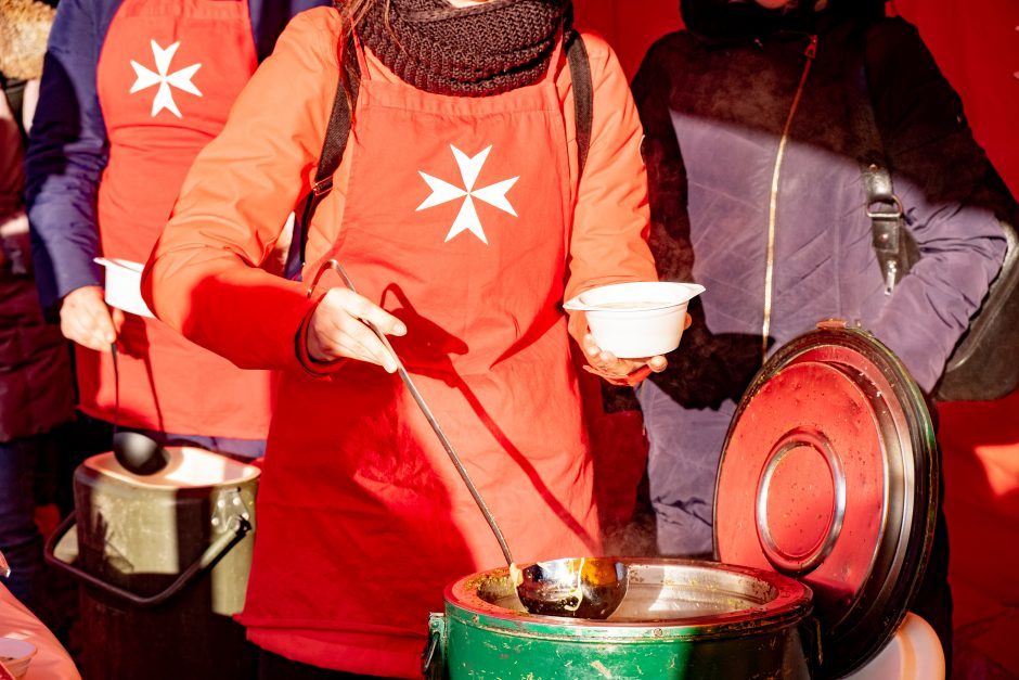 Senelių paramos akcija „Maltiečių sriuba“ Klaipėdoje