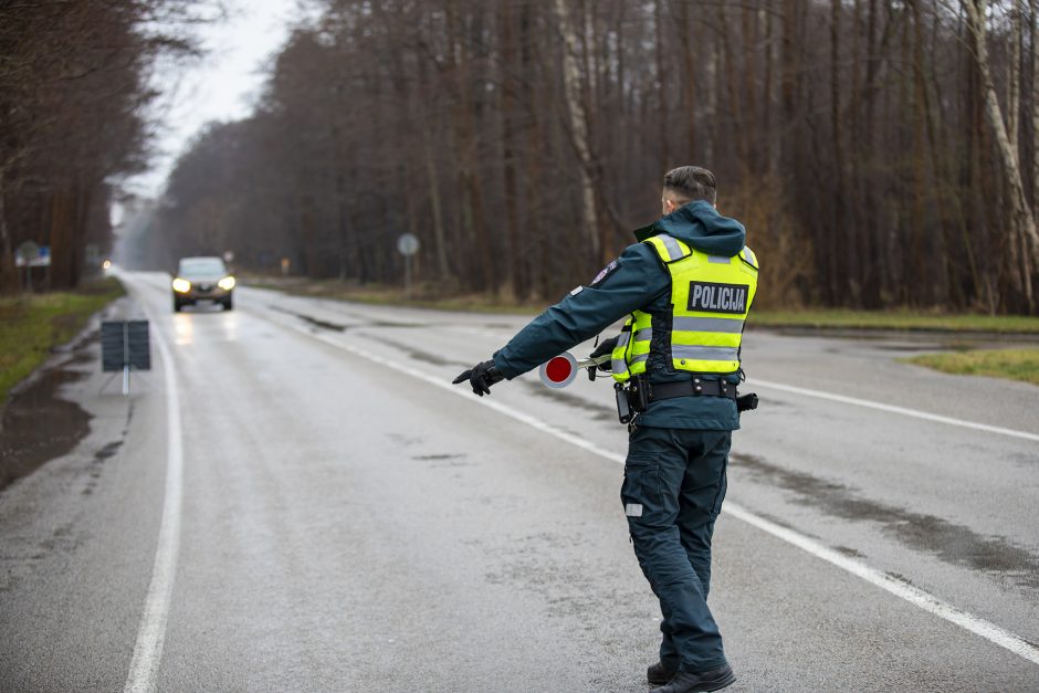 Reidai Klaipėdos apskrityje: Kelių eismo taisykles pažeidinėja ir pėstieji