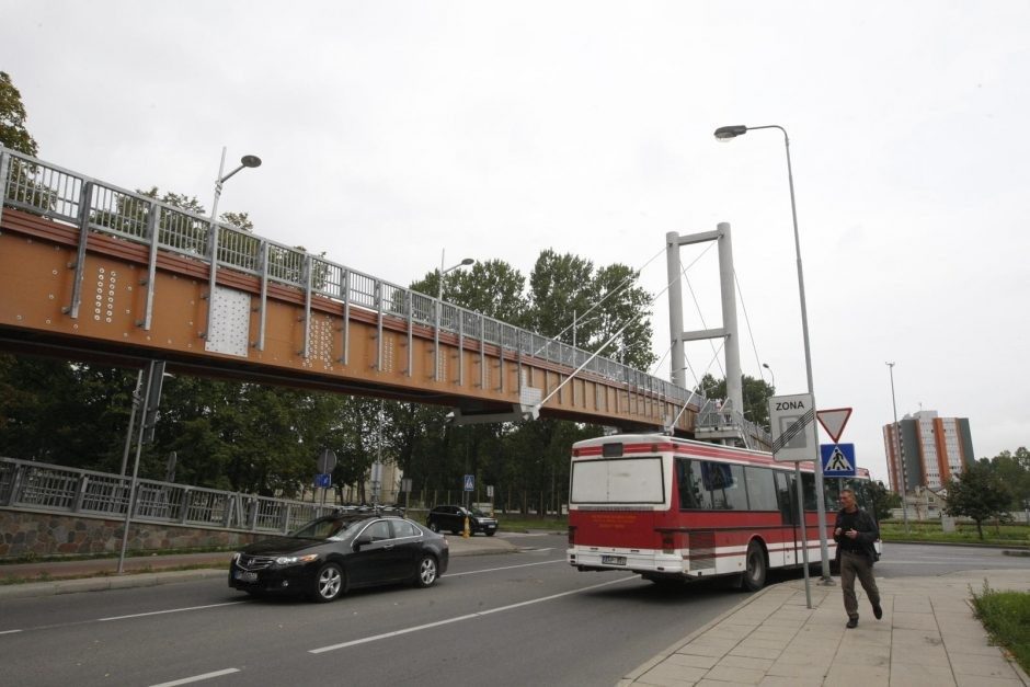 Vyriausybė: tiltas virš geležinkelio bus perduotas Klaipėdos miesto savivaldybei