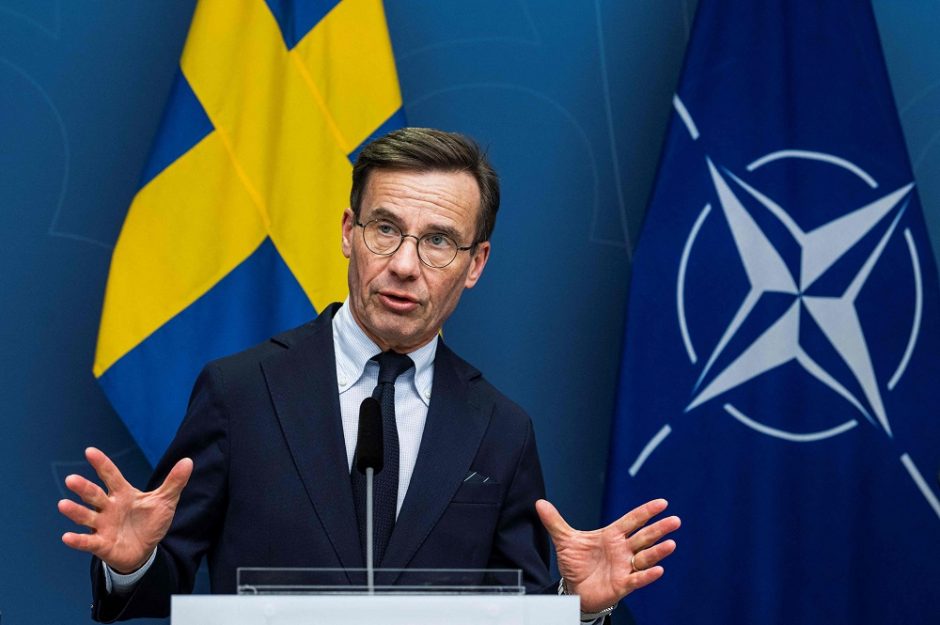 Švedų premjeras: padidėjo tikimybė, kad Suomija įstos į NATO anksčiau nei Švedija