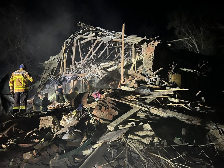 Kyjivas: per Rusijos smūgį Ukrainos rytuose žuvo trys žmonės