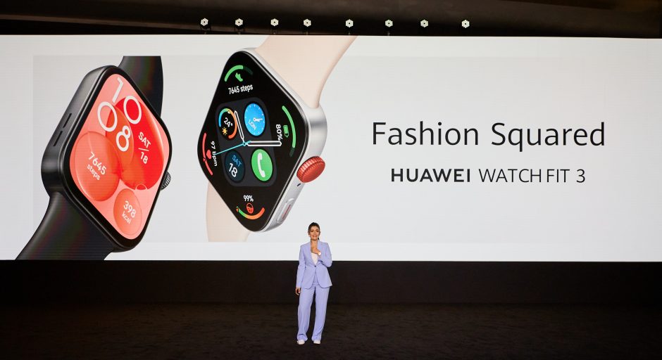 Dubajuje „Huawei“ pristatė naujus inovatyvius produktus: dėmesys dizainui ir sveikatos stebėjimui