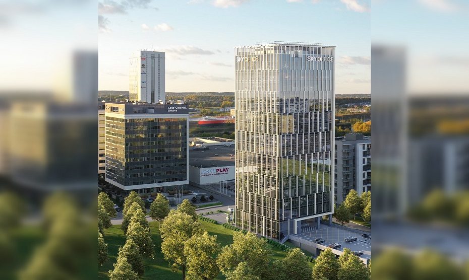 „YIT Lietuva“ vystomą „Sky Office“ verslo centrą pasirinko „Aljansas AIBĖ“: jame įkurs savo biurą 