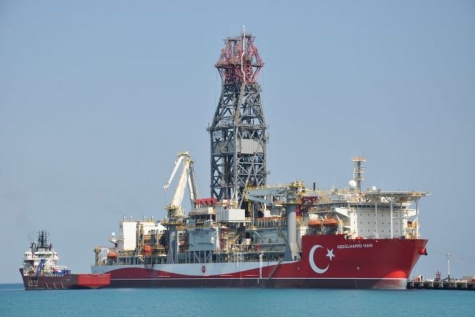 Nauja įtampa Viduržemio jūroje? Turkija vėl siunčia dujų žvalgybos laivą