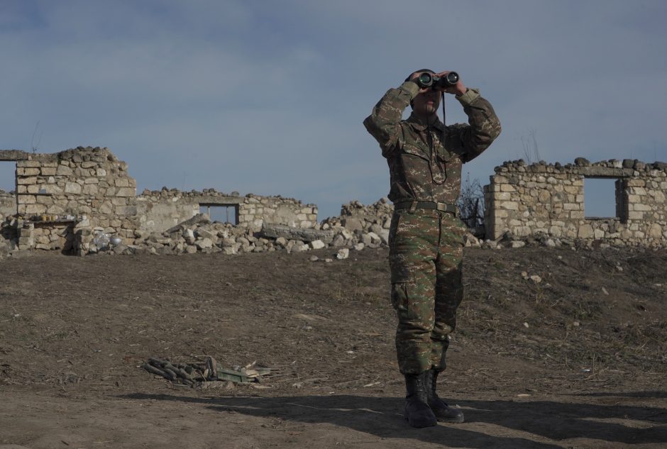 Armėnija žada išvesti visus karius iš Kalnų Karabacho