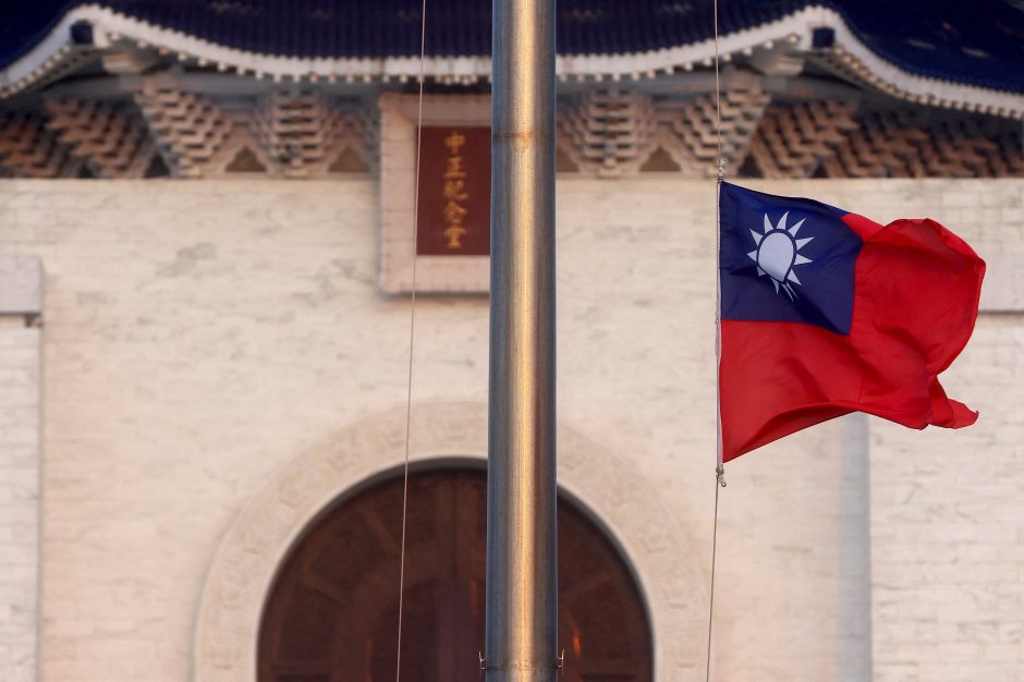 Pietų Korėja ragina siekti dialogo dėl Taivano problemos keliamos įtampos