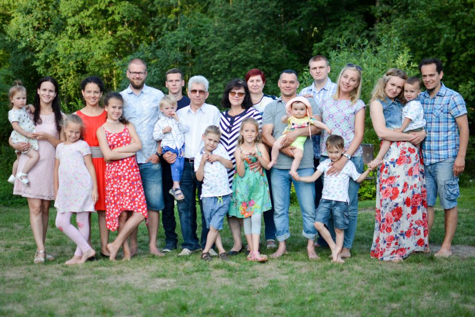 Seredų šeimoje susipina lietuviškos ir ukrainietiškos tradicijos