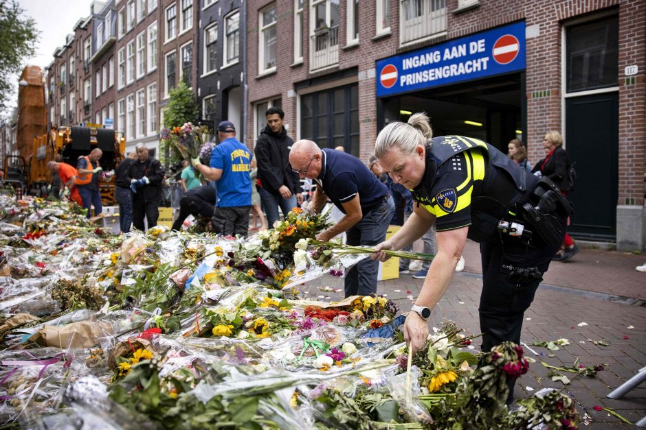 Nyderlanduose tiriant reporterio nužudymą areštuoti dar du įtariamieji