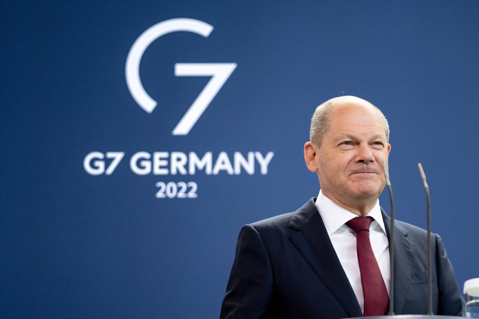 Vokietijoje nutekinti slapti dokumentai, susiję su G7 susitikimu: tiriamos aplinkybės