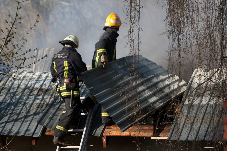 Nelaimė Rokiškio rajone: per gaisrą žuvo vyras