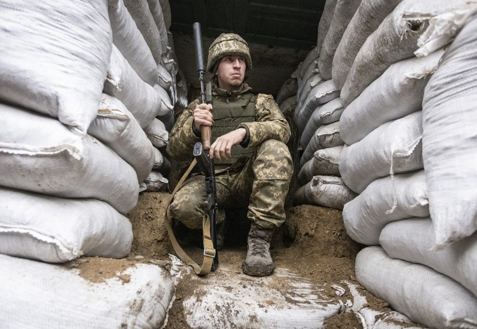 Kijevas paragino Maskvą atitraukti savo pajėgas nuo Ukrainos, jei nenori kraujo
